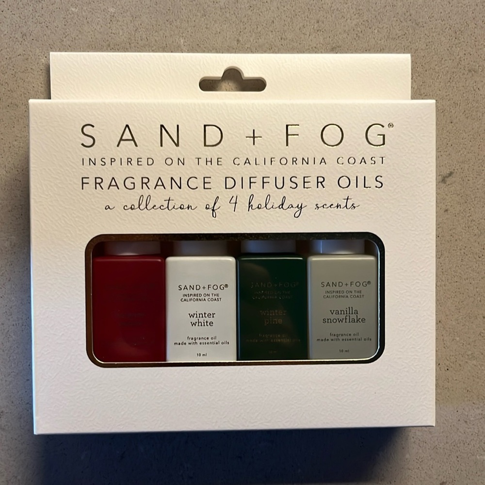 SAND + FOG fragrance diffuser oils